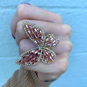 Diamond 💎 Butterfly 🦋 Ring